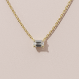 Collier Iconique - émeraude - or jaune