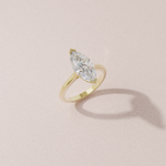 Bague Leni Marquise Or jaune