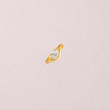 Bague Alba ovale - or jaune