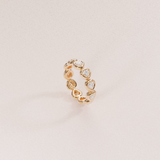 Bague coeur 4.00 ct - Or rose