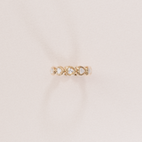 Bague coeur 4.00 ct - Or rose