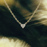 Collier Iconique - taille coeur - or jaune