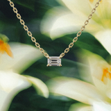 Collier Iconique - émeraude - or jaune