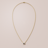 Collier Iconique - émeraude - or jaune
