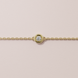 Bracelet rétro - taille ronde - Or jaune
