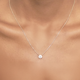 Collier Iconique - taille ronde - or jaune