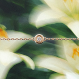 Bracelet rétro - taille ronde - Or rose
