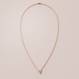 Collier Iconique - taille coeur - or rose