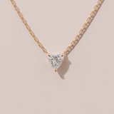 Collier Iconique - taille coeur - or rose