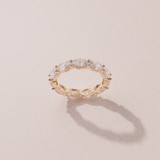Alliance iconique - taille ovale - or rose
