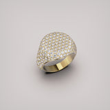 Bague - Chevalière Pia pavé
