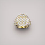 Bague - Chevalière Pia pavé