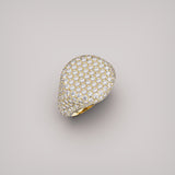 Bague - Chevalière Pia pavé