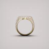Bague - Chevalière Pia pavé